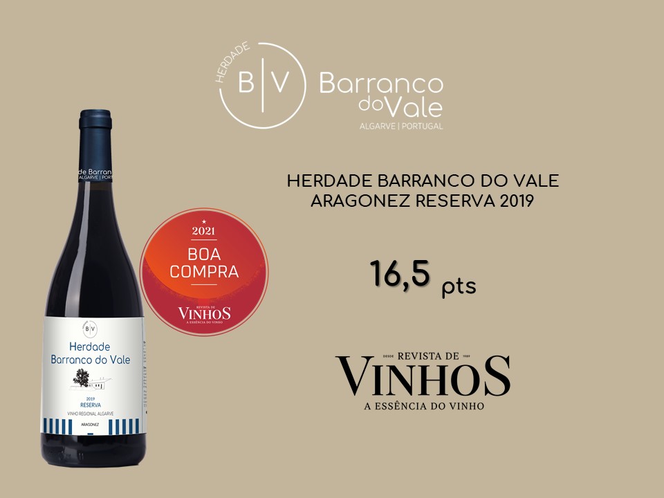 Reconhecimento 52 Revista de Vinhos Boa Compra - Aragonez Reserva 2019